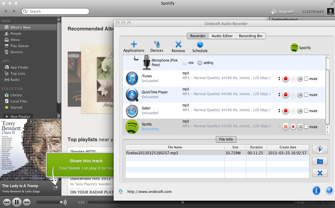 Spotify Fade Program For Mac